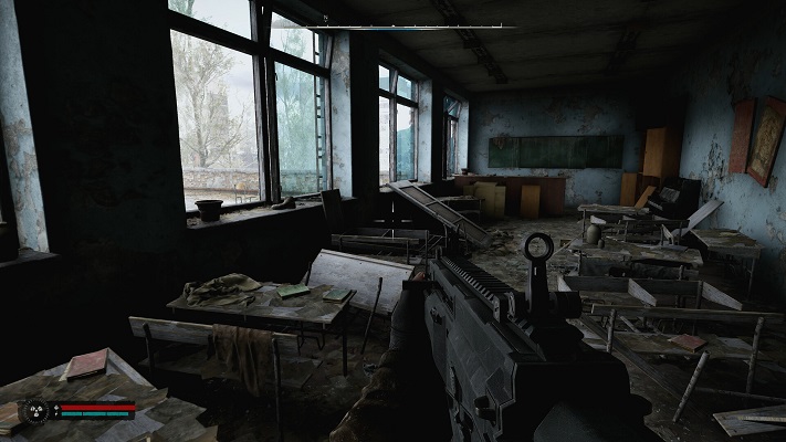 『S.T.A.L.K.E.R. 2: Heart of Chornobyl』のプレイ画面