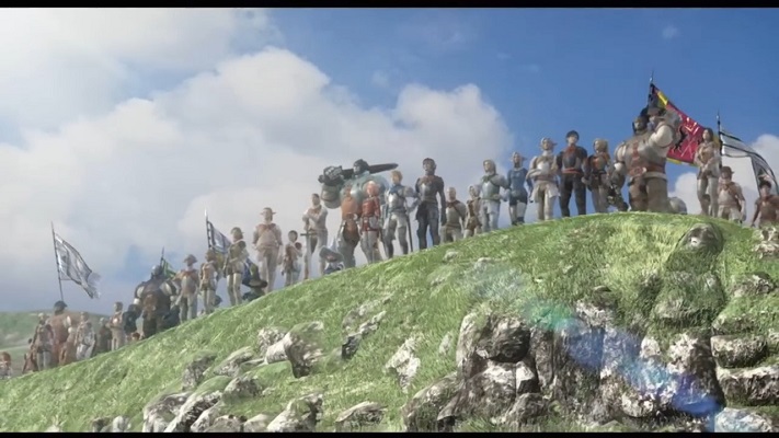 『FF11』プレイ画面