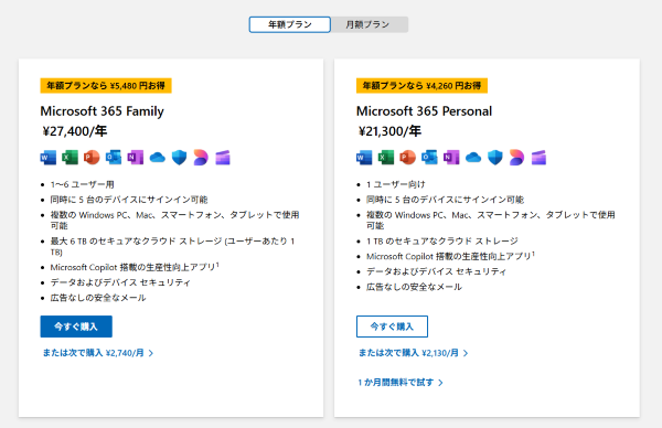 Officeライセンス